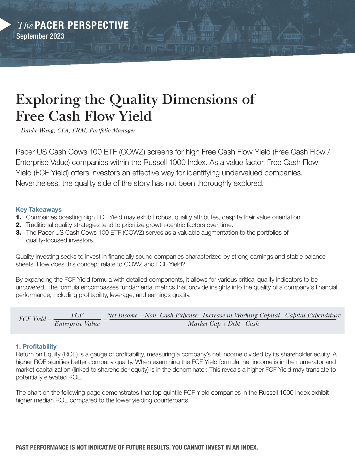 Thumbnail for Exploring the Quality Dimensions of Free Cash Flow Yield