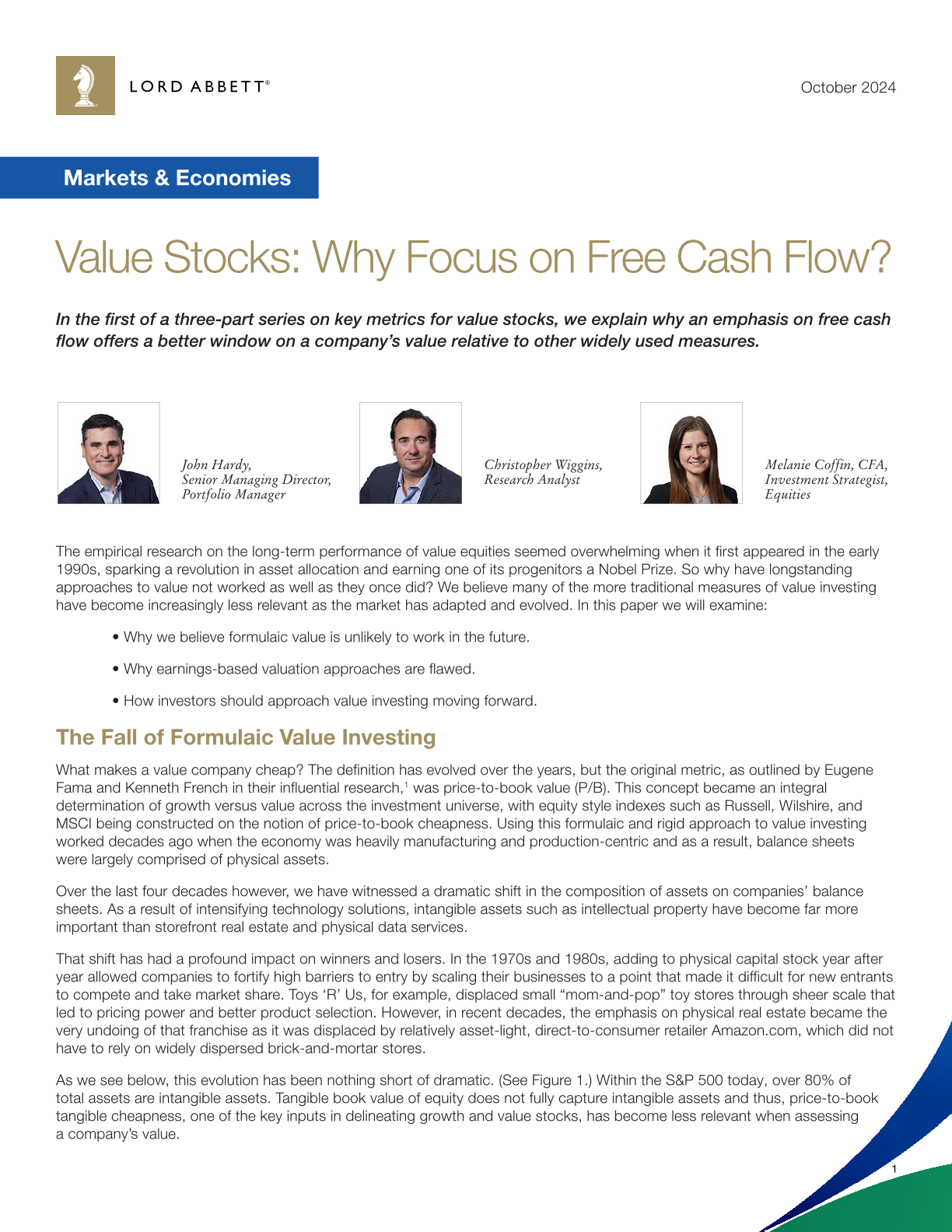 Thumbnail for Value Stocks: Why Focus on Free Cash Flow?